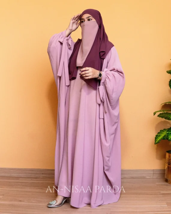 Double Layer Gown with Cape
